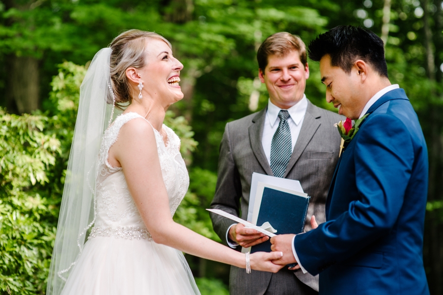 pure joy at wedding