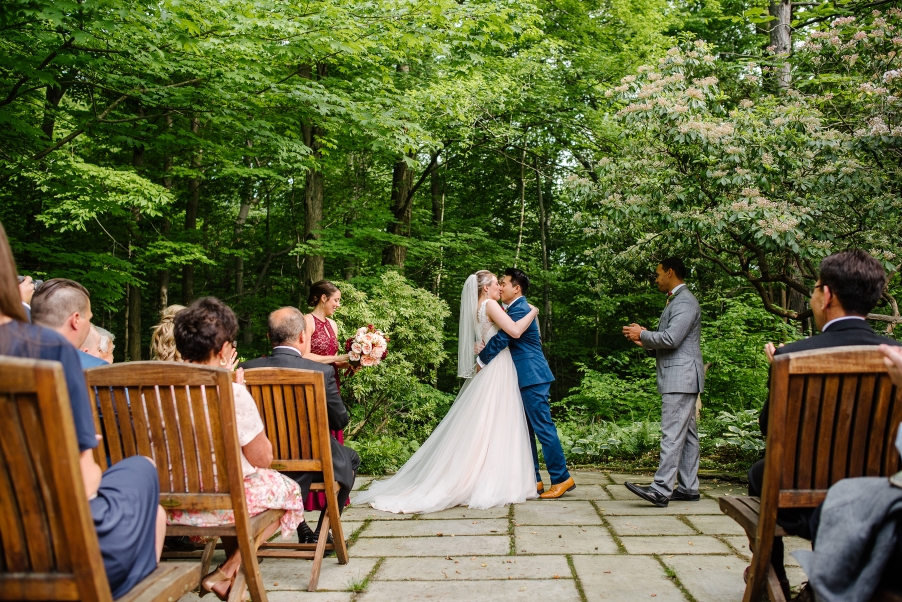 first kiss outdoors