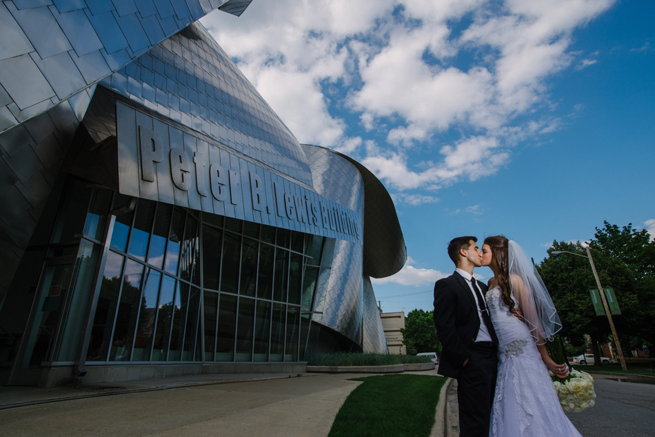 Peter B Lewis building Wedding