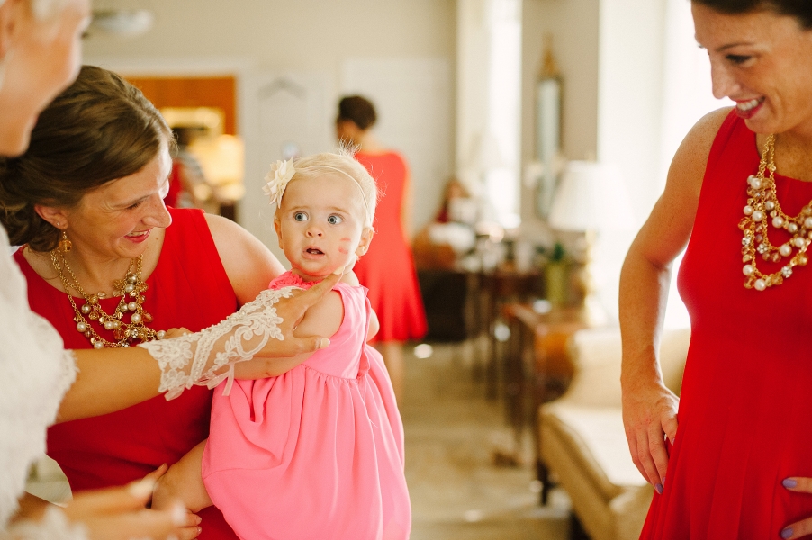 lipstick on baby face