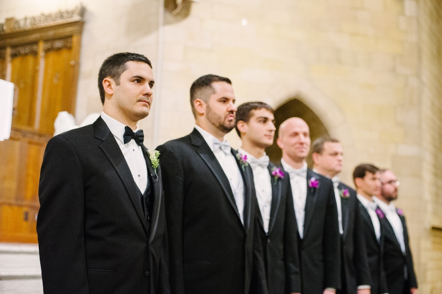 groom at the altar