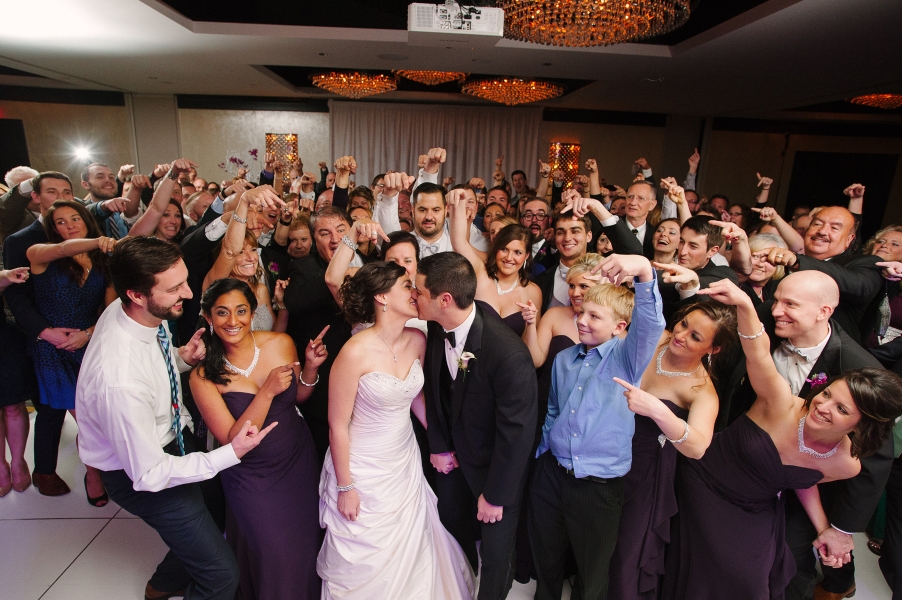 wedding reception at metropolian at the 9