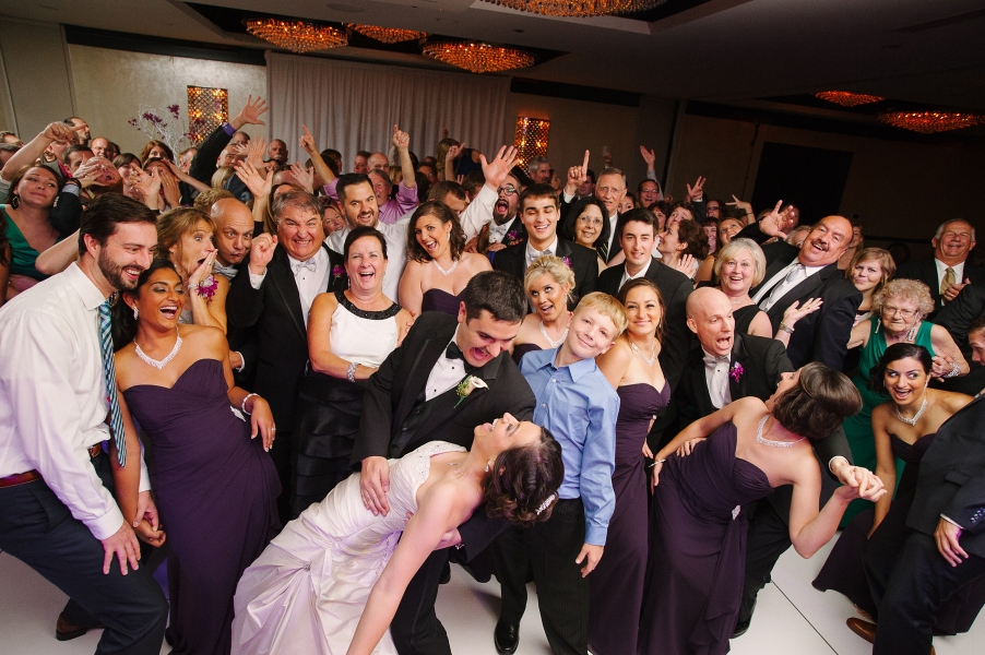 wedding reception at metropolian at the 9