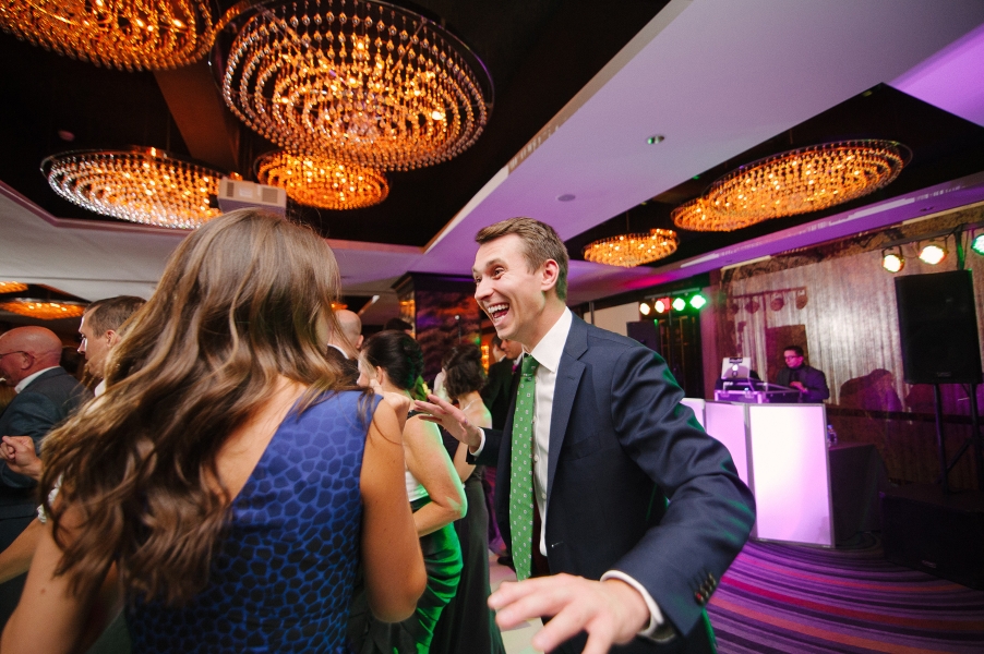 wedding reception at metropolian at the 9