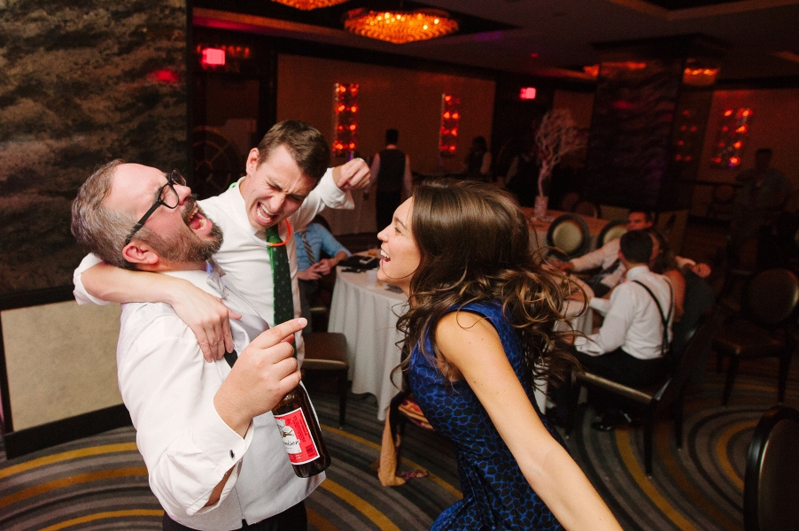 wedding reception at metropolian at the 9