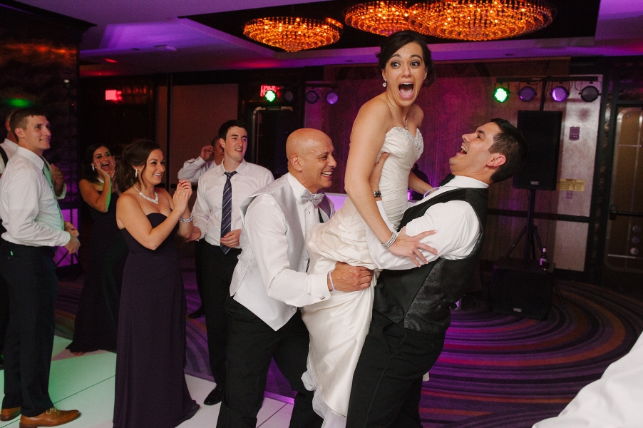 wedding reception at metropolian at the 9