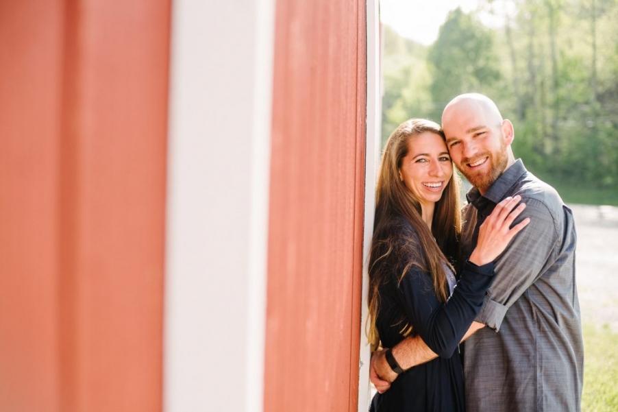 red barn engagement