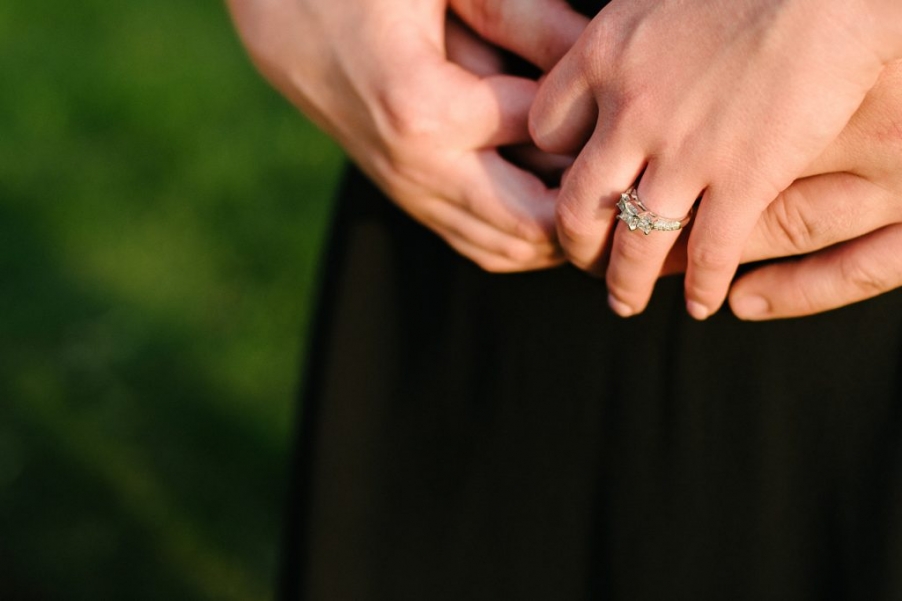 Wade Oval engagement session