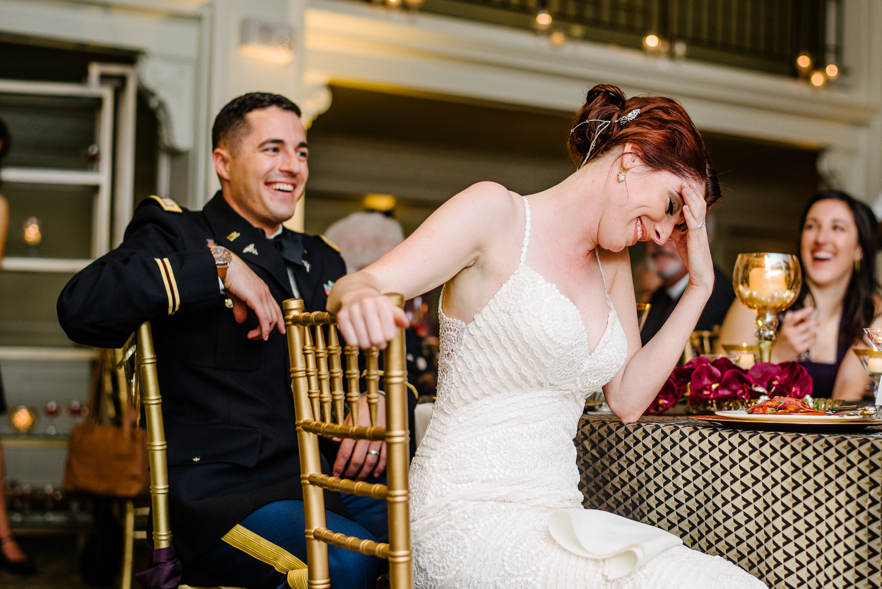 the ballroom at parklane wedding