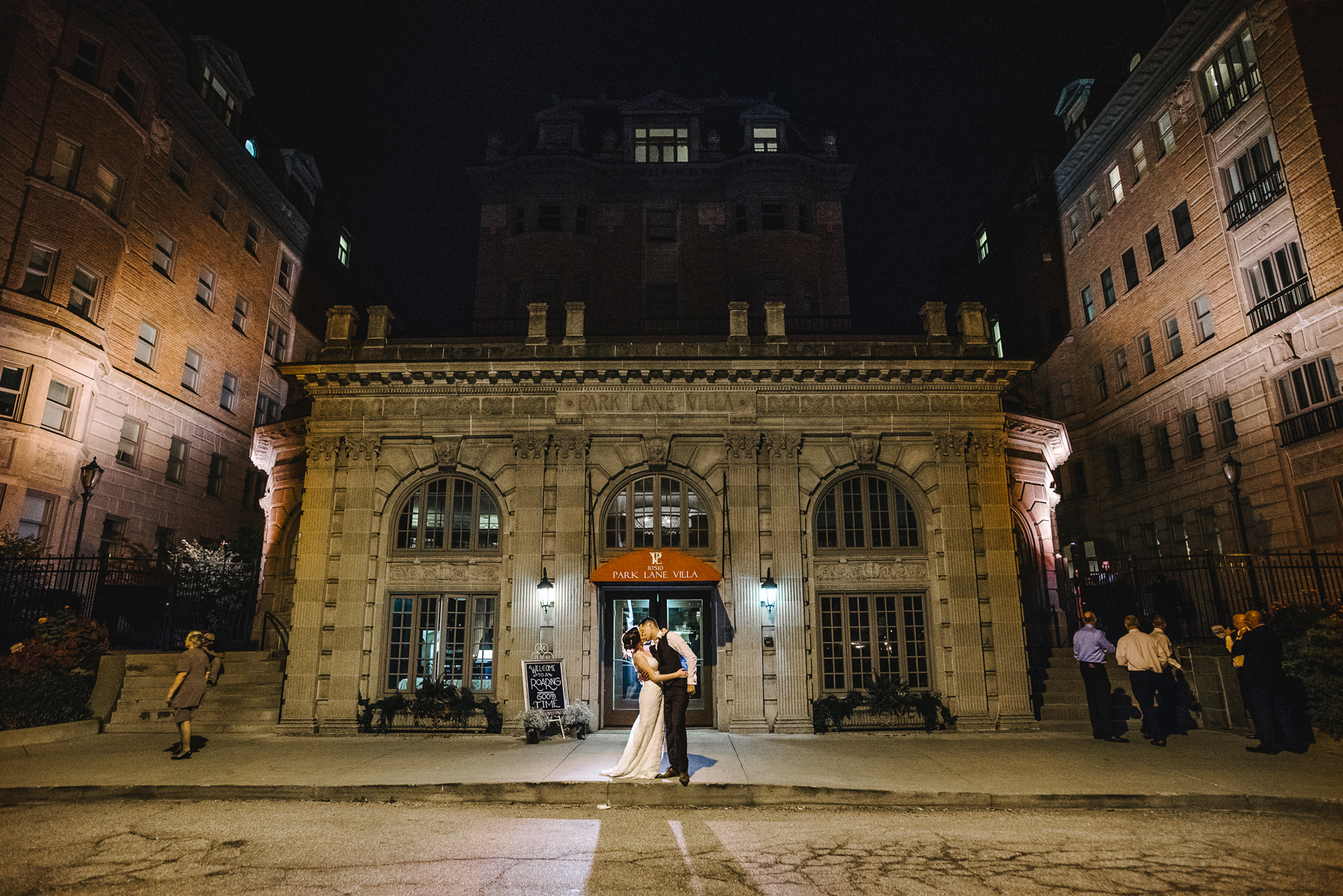 the ballroom at parklane wedding
